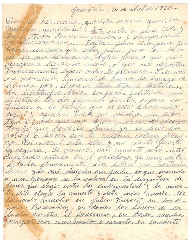 Carta de 1968