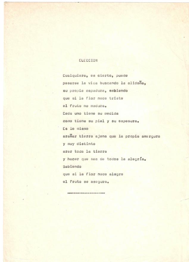 Elección