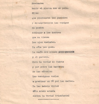Coces contra el aguijón