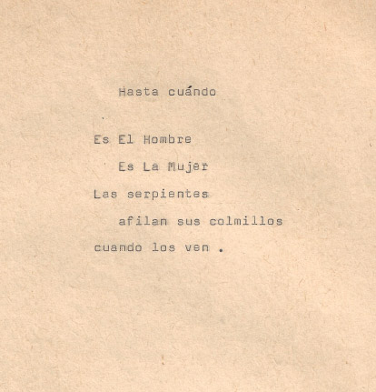 Hasta cuándo